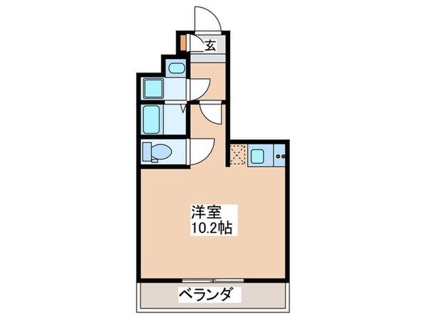 AｒtizA西長堀の物件間取画像